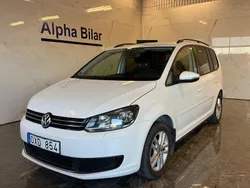 Vit Begagnad 2013 VW Touran Minibuss | 54 900 kr (Bra pris)