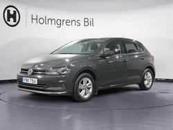 Mörkgrå Begagnad 2018 VW Polo Comfortline Halvkombi | 119 800 kr (Marknadspris)