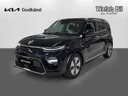 Svart Begagnad 2021 Kia Soul EV Advance SUV | 279 900 kr (Dyr)