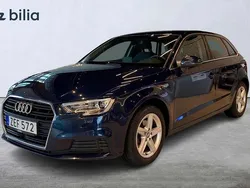 Blå Begagnad 2018 Audi A3 Sportback Proline Halvkombi | 169 900 kr (Marknadspris)