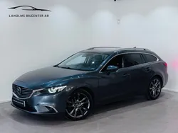Grå Begagnad 2016 Mazda 6 Kombi | 179 900 kr (Marknadspris)