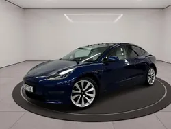 Blå Begagnad 2019 Tesla Model 3 Long Range Sedan | 279 900 kr (Dyr)