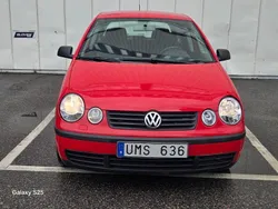 Röd Begagnad 2004 VW Polo Basis Halvkombi | 25 000 kr (Marknadspris)