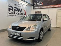 Silver Begagnad 2002 Toyota Corolla Halvkombi | 56 900 kr (Dyr)