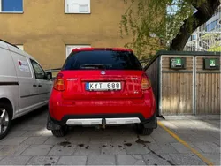 Röd Begagnad 2010 Suzuki SX4 Halvkombi | 58 000 kr (Lite dyr)