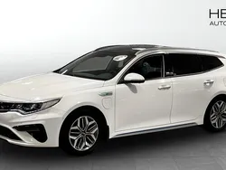 Vit (white) Begagnad 2019 Kia Optima Hybrid 2 Sedan | 189 900 kr (Bra pris)