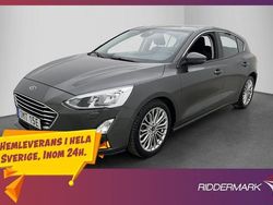Grå Begagnad 2019 Ford Focus Titanium Halvkombi | 134 800 kr (Marknadspris)