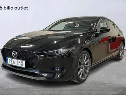 Svart Begagnad 2019 Mazda 3 Halvkombi | 229 000 kr (Marknadspris)
