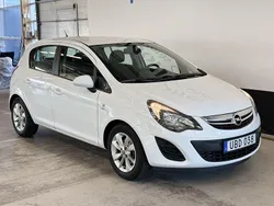 Vit Begagnad 2014 Opel Corsa Halvkombi | 59 900 kr (Bra pris)