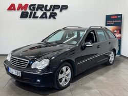 Svart Begagnad 2005 Mercedes C180 Avantgarde Kombi | 39 900 kr (Marknadspris)