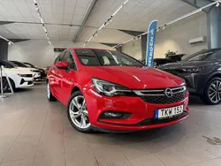 Röd Begagnad 2015 Opel Astra Dynamic Halvkombi | 124 900 kr (Marknadspris)