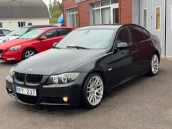 Svart Begagnad 2006 BMW 325 M Sport Sedan | 99 500 kr (Marknadspris)