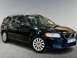 Svart Begagnad 2007 Volvo V50 Kinetic Kombi | 39 900 kr (Marknadspris)