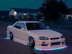 Vit Begagnad 2000 Nissan Skyline GT Sportkupé | 250 000 kr