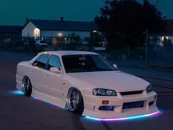 Vit Begagnad 2000 Nissan Skyline GT Sportkupé | 270 000 kr