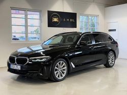 Svart Begagnad 2021 BMW 520 Kombi | 279 900 kr (Dyr)