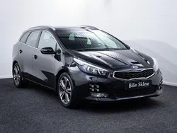 Svart Begagnad 2016 Kia Ceed Sportswagon GT-Line Kombi | 129 900 kr (Marknadspris)