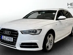 Vit (white) Begagnad 2016 Audi A6 Kombi | 184 800 kr (Marknadspris)
