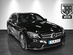 Svart Begagnad 2018 Mercedes C200 AMG line Kombi | 235 900 kr (Marknadspris)