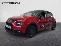 Röd Begagnad 2021 Citroën C3 Feel Halvkombi | 119 900 kr (Marknadspris)