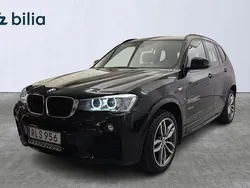 Svart Begagnad 2017 BMW X3 M Sport SUV | 229 900 kr (Marknadspris)