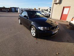 Svart Begagnad 2008 BMW 120 Cabriolet Cab | 119 000 kr