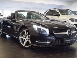 Svart Begagnad 2012 Mercedes SL500 AMG Cab | 599 000 kr