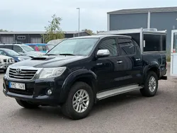Svart Begagnad 2013 Toyota HiLux Pickup | 180 000 kr (Marknadspris)