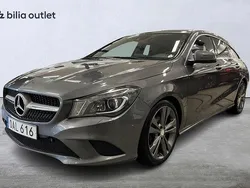 Mörkgrå (grå) Begagnad 2016 Mercedes CLA220 Shooting Brake Kombi | 174 900 kr (Marknadspris)