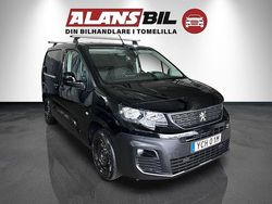 Svart Begagnad 2022 Peugeot Partner Van | 179 000 kr (Marknadspris)