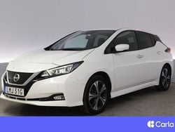 Vit Begagnad 2021 Nissan Leaf 360º Halvkombi | 213 900 kr (Marknadspris)