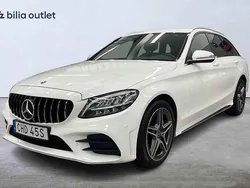 Vit Begagnad 2019 Mercedes C200 Kombi | 244 900 kr