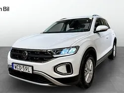 Vit (pure white) Begagnad 2022 VW T-Roc Life SUV | 259 900 kr (Marknadspris)