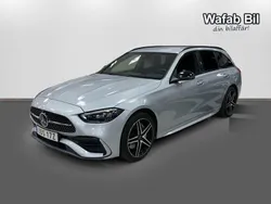 Silver Begagnad 2021 Mercedes C300e AMG line Kombi | 429 900 kr