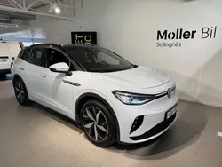 Vit (glacier white metallic bl) Begagnad 2022 VW ID.4 GTX SUV | 294 900 kr (Superpris)