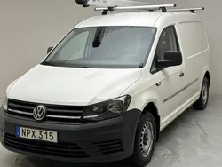 Vit Begagnad 2018 VW Caddy Minibuss | 119 000 kr