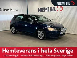 Mörkblå Begagnad 2012 VW Golf VII S Halvkombi | 139 900 kr