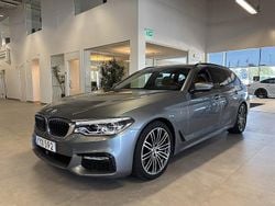 Blå (bluestone metallic) Begagnad 2017 BMW 540 M Sport Kombi | 419 800 kr (Lite dyr)