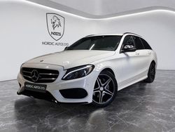 Vit Begagnad 2016 Mercedes C220 AMG Kombi | 199 900 kr (Marknadspris)