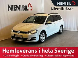 Vit Begagnad 2016 VW Golf VII Kombi | 119 900 kr (Marknadspris)