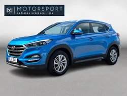 Ljusblå Begagnad 2015 Hyundai Tucson SUV | 169 900 kr (Marknadspris)
