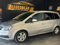 Grå Begagnad 2007 Opel Zafira Minibuss | 29 900 kr (Marknadspris)