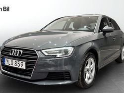 Grå Begagnad 2018 Audi A3 Sportback Proline Halvkombi | 179 000 kr (Marknadspris)