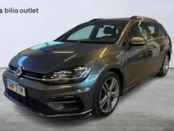 Mörkgrå Begagnad 2019 VW Golf VII R-line Kombi | 214 900 kr (Marknadspris)