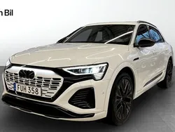 Glaciärvit metallic Begagnad 2023 Audi Q8 e-tron S-Line SUV | 699 000 kr (Superpris)