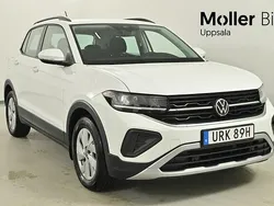 Vit Begagnad 2024 VW T-Cross Life SUV | 199 000 kr (Marknadspris)