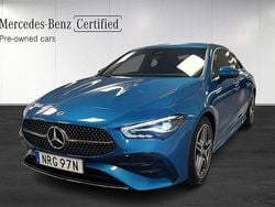 Blå Begagnad 2025 Mercedes CLA200 AMG | 369 000 kr