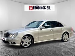 Silver Begagnad 2003 Mercedes E55 AMG Avantgarde Sedan | 259 900 kr