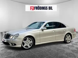 Silver Begagnad 2003 Mercedes E55 AMG Avantgarde Sedan | 239 900 kr
