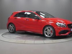Röd Begagnad 2017 Mercedes A45 AMG AMG Halvkombi | 279 000 kr (Bra pris)